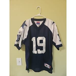 MILES AUSTIN #19 Dallas Cowboys NFL Throwbacks Sewn Jersey Reebok Sz 48